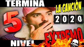 TERMINA LA LETRA DE LA CANCION NIVEL EXTREMO 🔥👅🧠☠️