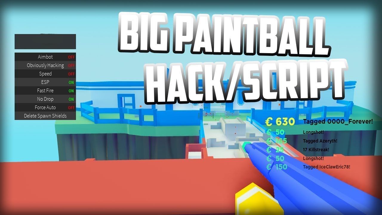 Working Big Paintball Exploit Gui - 7 roblox facts pastebincom