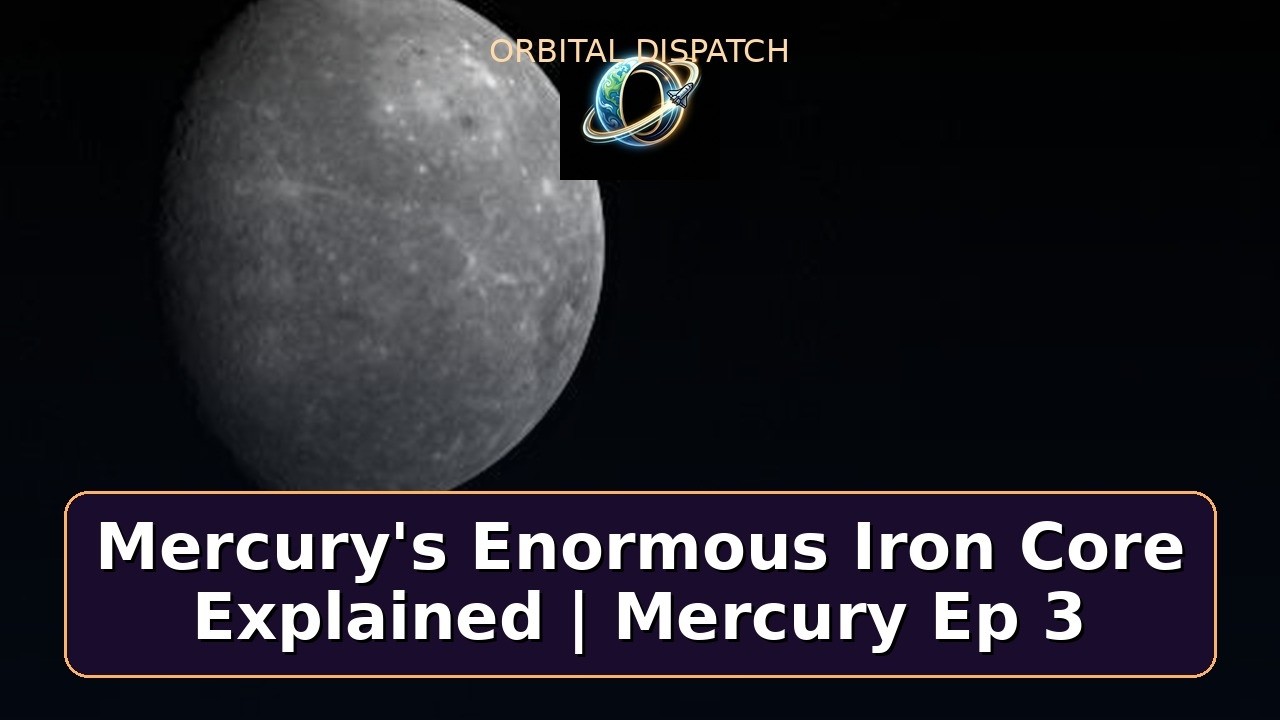 Mercury's Enormous Iron Core Explained | Mercury Ep 3 | Part 3