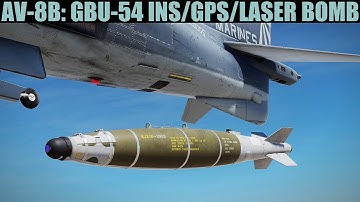AV-8B Harrier: GBU-54 Laser JDAM (TOO/Relative) Tutorial | DCS WORLD