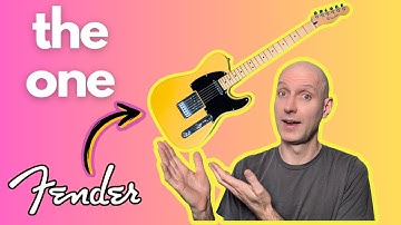 Dit is DE BESTE Fender Telecaster, oké? Vecht tegen me.