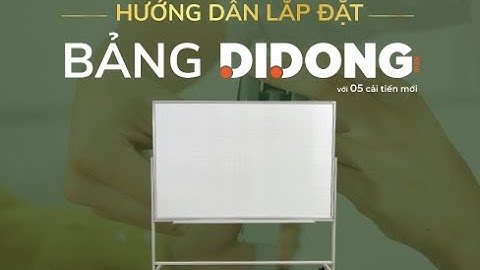 Hướng dẫn lắp đặt bảng di động new by Tân Hà với 05 cải tiến mới - www.thegioibang.com