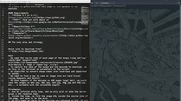 Scraping the web with Python - Building a manga downloader (Part 3: Settings file)
