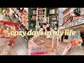 Cozy Days In My Life 🌸☕️ hobbies + work days + reading + date night + outings!