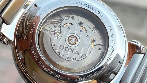 [ Mã Hiếm Cọc Số Kim Cương ] Doxa Calex Series Automatic D124SIYW Hiếm Hoi - 0774.15.2345