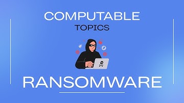⚠️​ Hoe voorkom je een Ransomware aanval | ​🖥️ Computable Topics: Ransomware