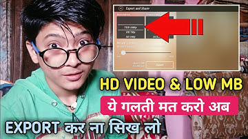 How to export HD video to 4k Video in Kinemaster | Kinemaster increase export video resoulation