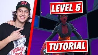 Fortnite - How To Beat "LEVEL 5" Tutorial! - (CIZZORZ DEATHRUN 4.0 MAP)