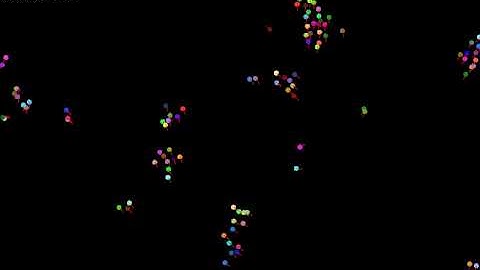 SwarmAi: Leaderless Flocking Behaviour #2