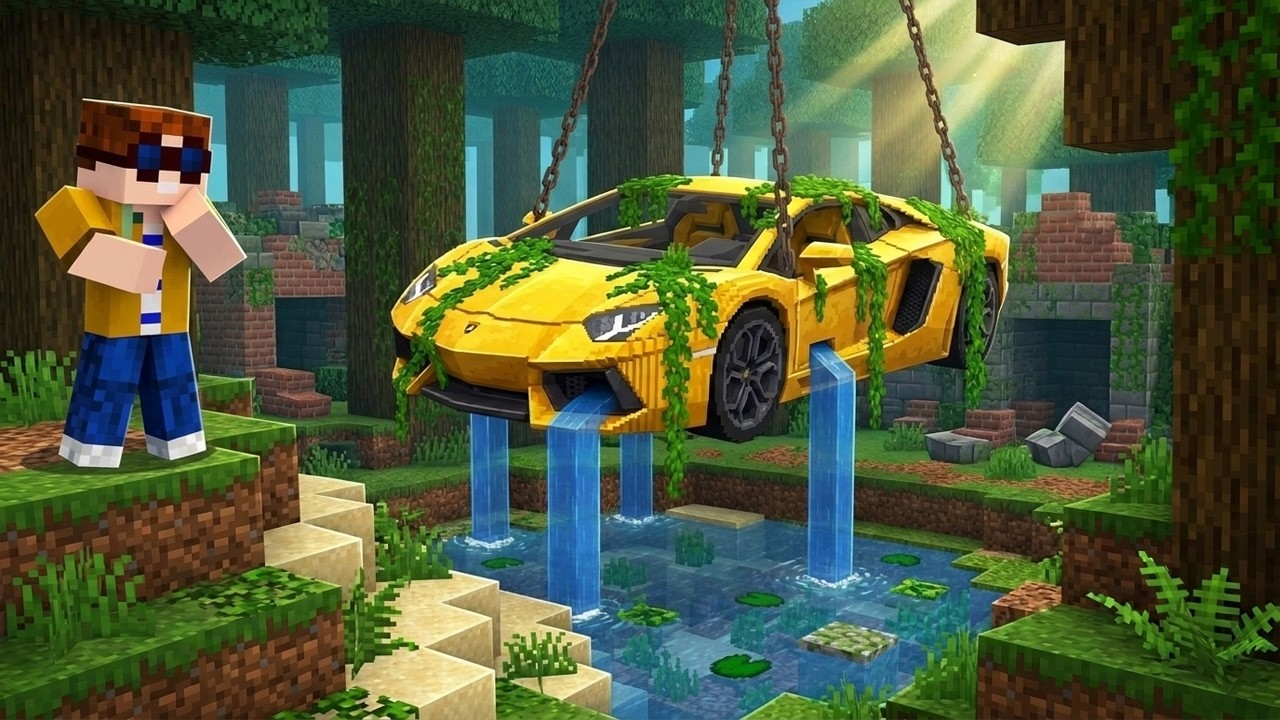 PAT FINDET ein VERLASSENES AUTO in Minecraft!