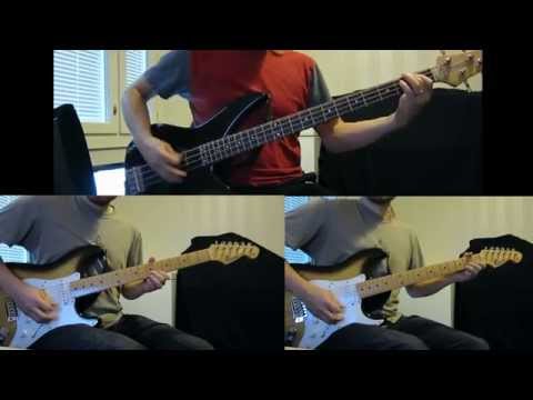 Lagwagon - Obsolete Absolute : guitar & bass cover (playthrough) by JiiHoo