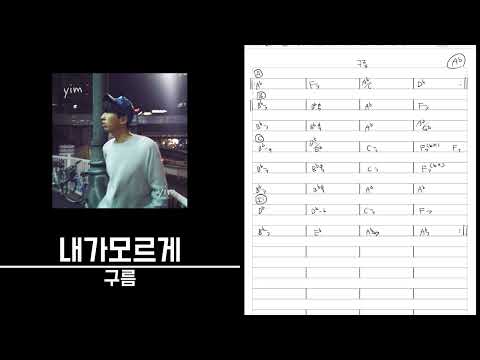 내가모르게-구름 º 절대음감 코드카피 º Perfect pitch Chord copy º