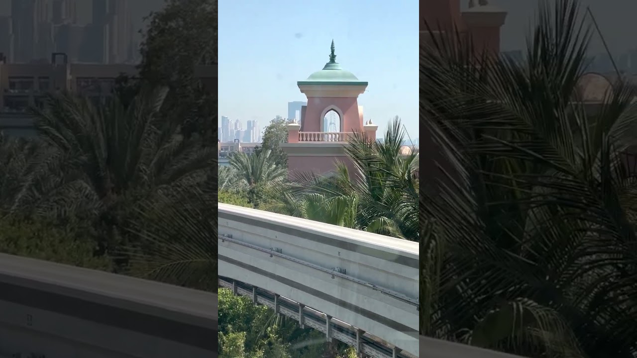 Palm Jumeirah Monorail. Dubai