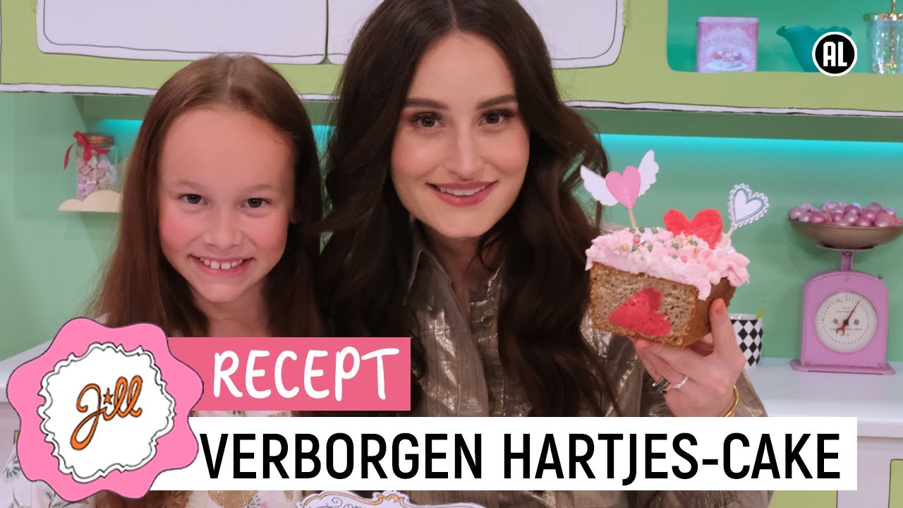 BANANENCAKE MET VERBORGEN HARTJE - Recept | Jill