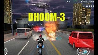 NEW! Dhoom 3 android gameplay video | Bollywood Movie Based Android Bike Racing Game DHOOM 3 HD screenshot 4