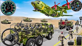 Army Truck Driving Cargo Games - US Offroad Army Truck Driving 3D 2025 - Andriod Gameplay screenshot 3