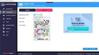 Vidscribe Demo 1 - Reach local markets with local language videos