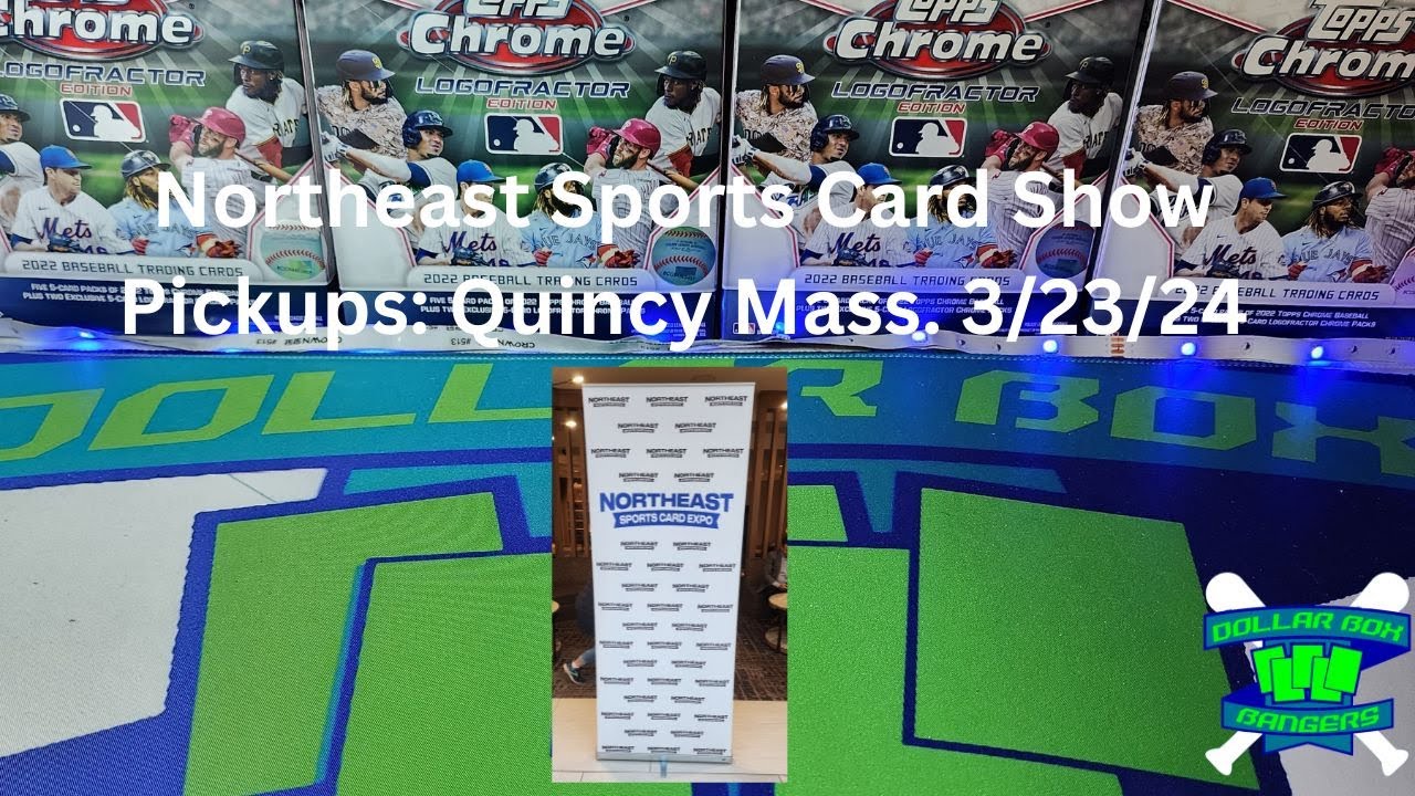 Northeast Sports Card Show Pickups. Quincy Mass 3/23/24 YouTube