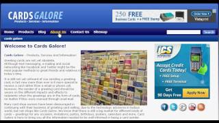 Cards Galore Official Website