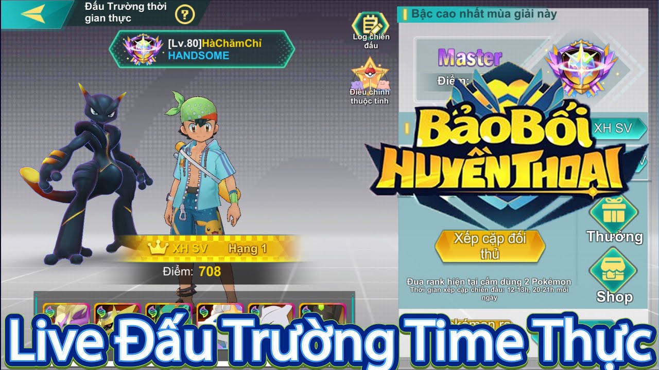 Live Stream Bảo Bối Huyền Thoại-Đấu Trường Thời Gian Thực Pk Liên Sever Ngày 16.03.2022