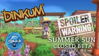 Let's Explore the Summer Sun Update Episode 3 | Dinkum | Closed Beta