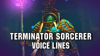 WH40k SM2: Terminator Sorcerer Voice lines screenshot 1