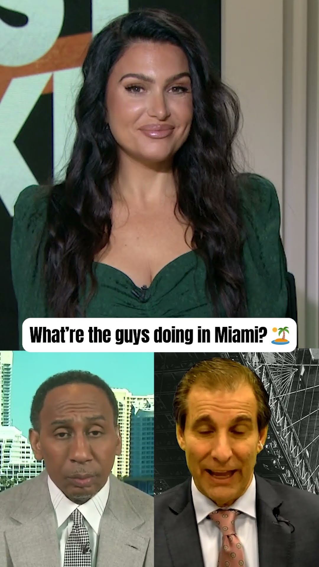 Mad Dog \u0026 Stephen A. partying together in Miami? ☀️?