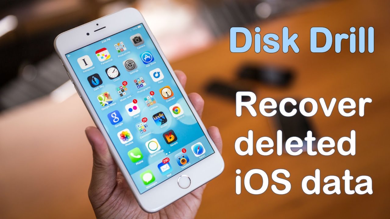 How To Recover Deleted Files From Iphone Or Ipad Youtube