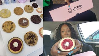 SPRING VLOG| LETS TRY CRUMBL COOKIES| ONE THING ABOUT ME IS I LOVE FOOD LOL #foodie #viralcontent