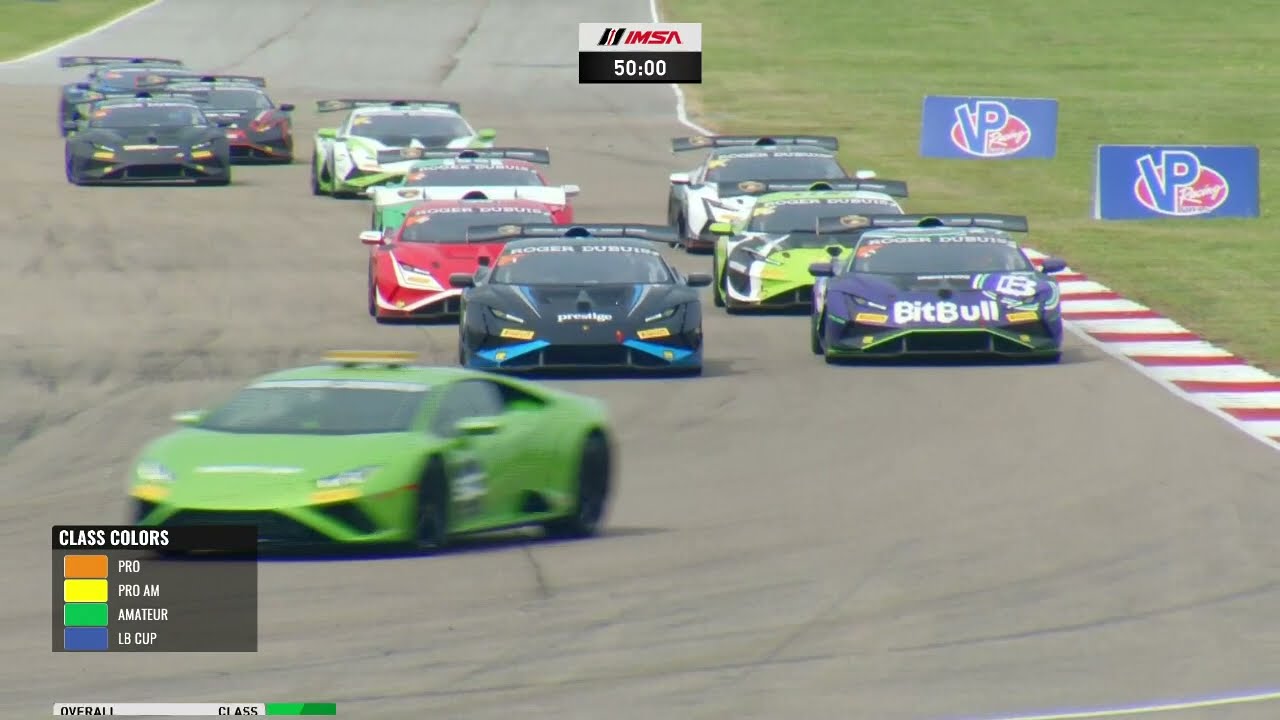 Race 2 - 2022 Lamborghini Super Trofeo Cup From NOLA Motorsports Park