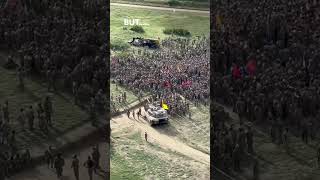 US Army Public Affairs Officer flying in BlackHawk 4ID PT 2023 #military #army