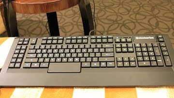 SteelSeries Apex & Apex Raw Gaming Keyboards Hands-on
