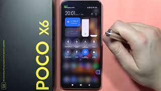 POCO X6: Turn On or Off Flashlight - Use Torch #howtodevices screenshot 4