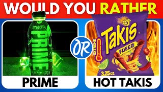 Would You Rather? Junk Food Edition!