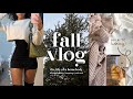 fall vlog 🍂🍪☕️ — bake with me, the life of a homebody, comfort foods & more self care
