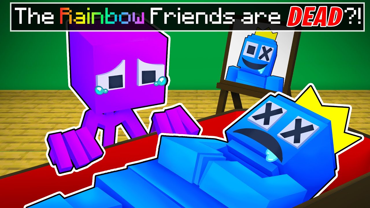 The RAINBOW FRIENDS are DEAD in Minecraft?!