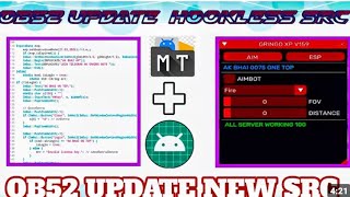 OB52 UPDATE AIMKILL SRC | HOW TO UPDATE SRC | HOW TO MAKE MOD MENU 