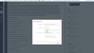 Import Course Content to Master