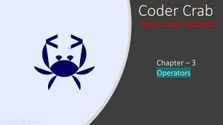 TypeScript 3 Operators in Typescript Part 1