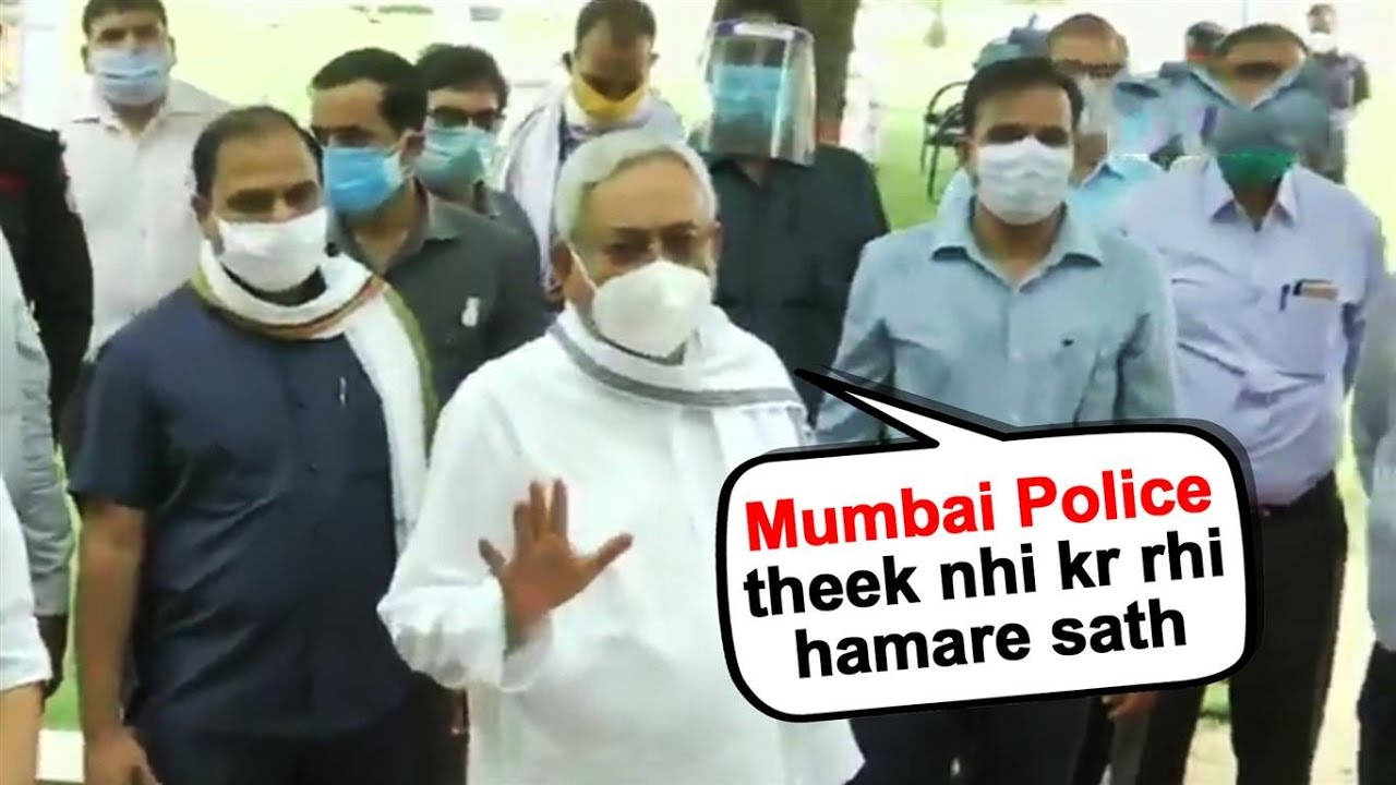 Bihar CM Nitish Kumar responds on 'Forceful Quarantining' of Bihar IPS Officer Vinay Tiwari