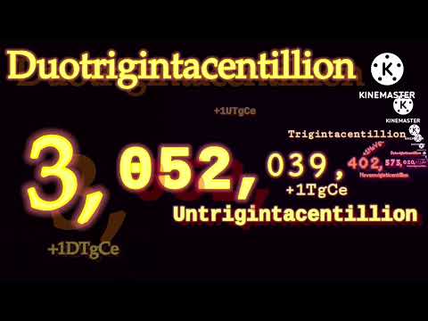 Numbers 0 to 1 Trestrigintacentillion (133/200) (S2E33) (My Version) 
