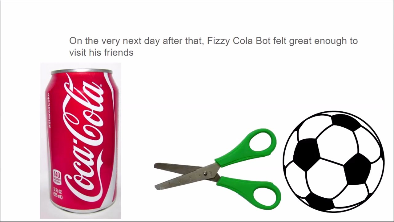 Robotic Realities - Fizzy Cola Bot's glitch