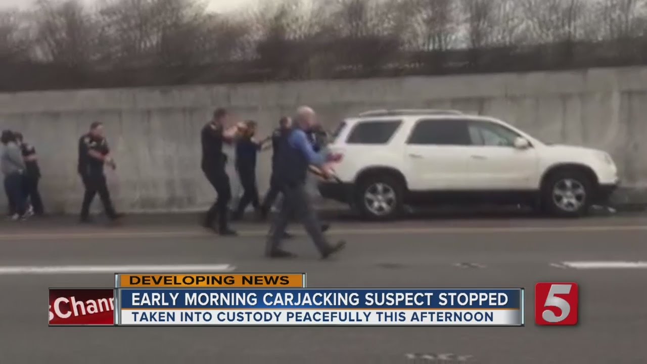 Carjacking Suspect Arrested on I-65S - YouTube