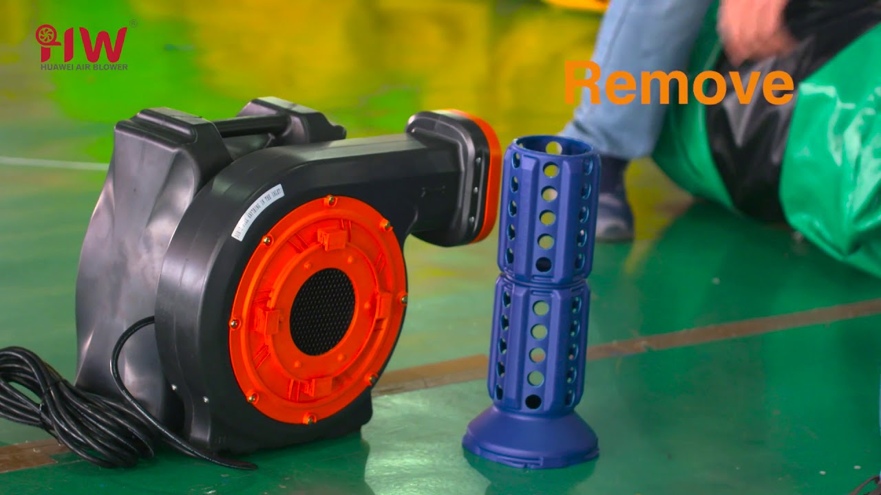Inflatable Pub Blower fan with deflate attachment YouTube