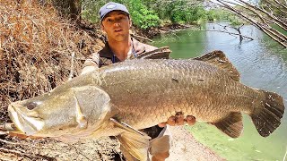 Exploring Remote Rivers For Land-based BARRAMUNDI