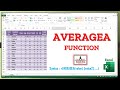 Use of Averagea function in Excel | AVERAGEA Function को details में सीखे | Basic Hindi Excel