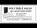 Holy bible akjv studyall scriptureall the counsel of godthe holy scriptures
