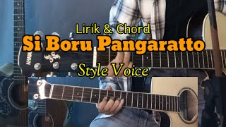 Download Lagu Lirik \u0026 Chord Si Boru Pangaratto  MP3