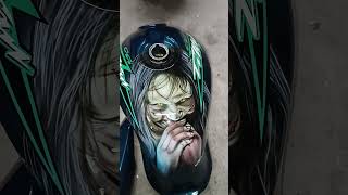 pintura en partes de cg Titan graficas en pintura