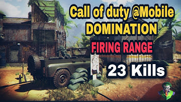 call of Duty @mobile | DOMINATION | FIRING RANGE | VICTORY| COD Mobile gameplay Video